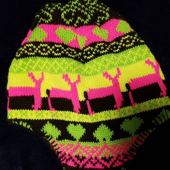 Multicolor winter hat - Picture 2 of 3